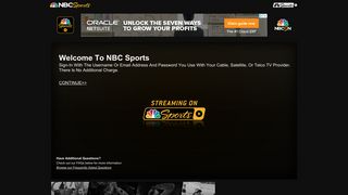
                            3. First select your TV provider - NBC Sports - Buy Nbc Sports Live Extra Portal
