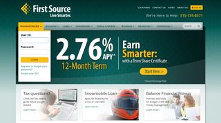 
                            9. First Source Federal Credit Union: Accounts, Loans, and ... - Fsfcu Com Portal