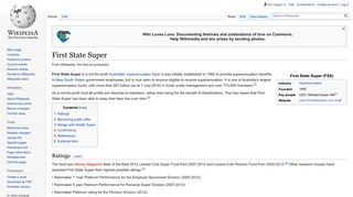 
First State Super - Wikipedia  
