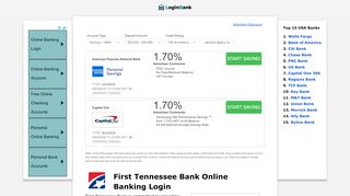 
                            5. First Tennessee Bank Online Banking Login ⋆ Login Bank - First Tennessee Portal