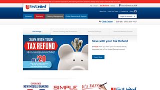 
                            6. First United Bank: My Accounts - American Bank Of Texas Portal