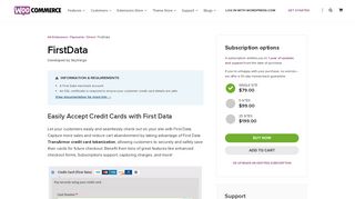 
                            4. FirstData - WooCommerce - First Data Gateway Portal