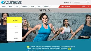 
Fitness Franchise | Dance Fitness Instruction | Jazzercise
