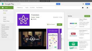 
                            7. Fivestars - Apps on Google Play - Vicinity Rewards Login
