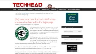 
                            2. [Fix] How to access Starbucks WiFi when you aren't redirected ... - Starbucks Portal Page Not Loading