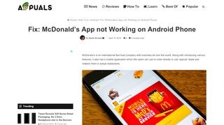 
                            8. Fix: McDonald's App not Working on Android Phone - Appuals ... - Maccas Apply Login