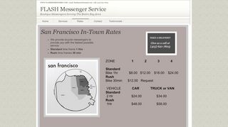 
FLASH Messenger Service - Bay Area Couriers  
