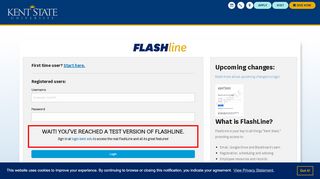 
                            4. FlashLine Login - Kent State University - Kent State Stark Flashline Portal