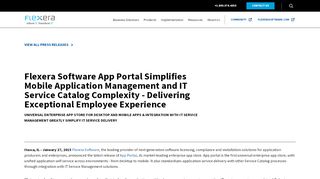 
                            5. Flexera Software App Portal Simplifies Mobile Application ... - Arise Portal App