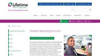 
                            6. Flexible Spending Account (FSA) | Reimbursement Account ... - Benefit Help Solutions Portal