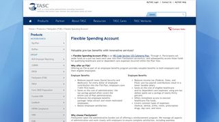 
                            6. Flexible Spending Account - TASC - Tasc Employee Portal