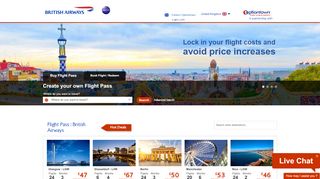 
                            7. Flight Pass : British Airways - Optiontown - British Airways Air Discount Scheme Login