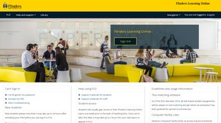 
                            2. Flinders Learning Online - Flinders University - My Flinders Portal