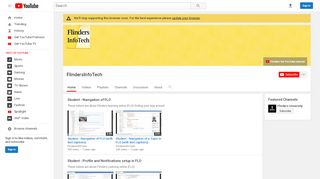 
                            7. FlindersInfoTech - YouTube - Flinders Uni Flo Portal