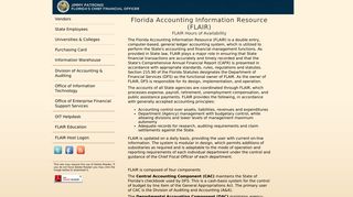 
                            5. Florida Accounting Information Resource (FLAIR) - Fldfs Portal