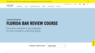 
                            4. Florida Bar Review Course | Kaplan Test Prep - Kaplan Bar Portal