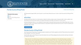 
                            5. Florida Courts eFiling Portal - Eleventh Judicial Circuit