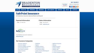 
                            7. Florida SafePoint Insurance insurance agent | Bradenton ... - Safepoint Agent Portal