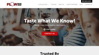 
                            3. Flow Wine Group - Wine Tasting & Marketing - Flow Wine Group Portal