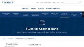 
                            8. Fluent by Cadence Bank | Online & Mobile Banking Products - Cadence Bank Allegro Portal