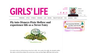 
                            5. Fly into Disneys Pixie Hollow and experience life as a Never ... - Create A Fairy And Fly Portal