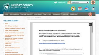 
                            3. Focus Parent Portal Account Registration - Hendry County Schools - Hendry Focus Portal