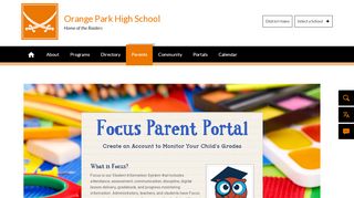 
                            6. Focus Parent Portal / Home - Clay County Schools - Ophs Parent Portal
