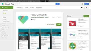 
                            9. FollowMyHealth® - Apps on Google Play - Excelahealth Me Portal Page