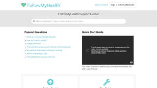 
                            3. FollowMyHealth | Portal - Chancellor Internal Medicine Patient Portal