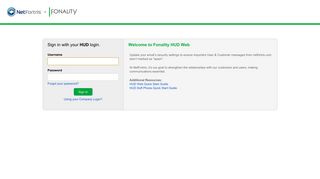 
                            1. Fonality - Authentication - Fonality Hud Portal