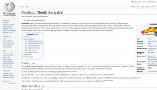 
                            4. Foodland (South Australia) - Wikipedia - Foodland Portal