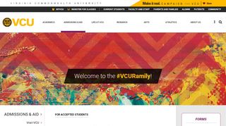 
                            6. For accepted students - Virginia Commonwealth University - Vcu Portal Admissions