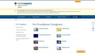 
                            2. For Caregivers | Providence Health & Services Alaska - Provconnect External Login