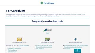 
                            9. For Caregivers | Providence - Kronos Remote Portal