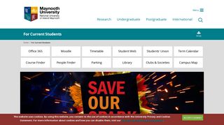 
                            2. For Current Students | Januarynooth University - Student Portal Maynooth