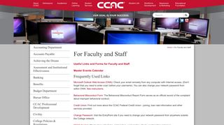 
                            6. For Faculty and Staff(1) - Community College of Allegheny County - Myccac Portal Login