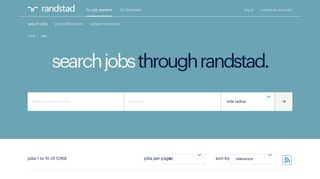 
                            7. for job seekers - Randstad USA - Randstad User Portal