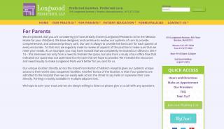 
                            1. For Parents - Longwood Pediatrics - Longwood Pediatrics Portal