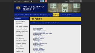 
                            1. For Parents - North Brunswick Township Public Schools - Parent Portal North Brunswick