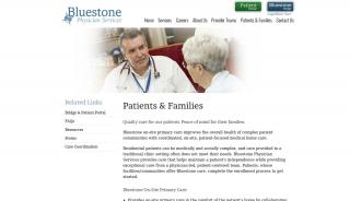 
                            2. For Patients & Families - Bluestone Physician Services - Bluestone Health Center Patient Portal