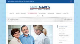 
                            3. For Patients & Guests | Saint Mary's Regional Medical Center - St Mary's Russellville Ar Patient Portal