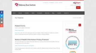 
                            3. For Patients | Oklahoma Heart Institute - Oklahoma Heart Institute Patient Portal