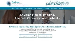 
                            8. For Physicians | EnVision Medical Imaging - Envision Imaging Portal