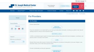 
                            4. For Providers: St. Joseph Medical Center | A Steward Family Hospital ... - Sjmc Web Portal