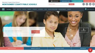 
For Staff - Montgomery County Public Schools, Rockville, MD  
