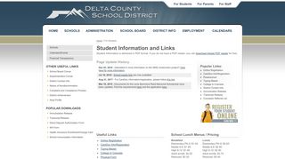 For Students - Delta County School District 50J