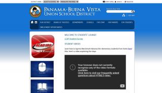 
                            2. For Students / Homepage - Panama-Buena Vista Union School District - Pbvusd Net Portal