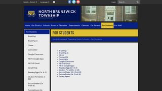 
                            3. For Students - North Brunswick Township Public Schools - Parent Portal North Brunswick