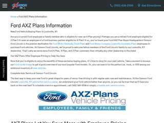Ford AXZ Plans: Discount Vehicles For Employees, …