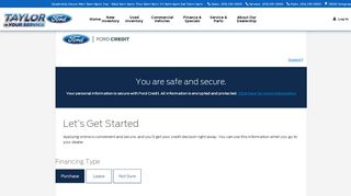 
Ford Credit Online - Taylor Ford  
